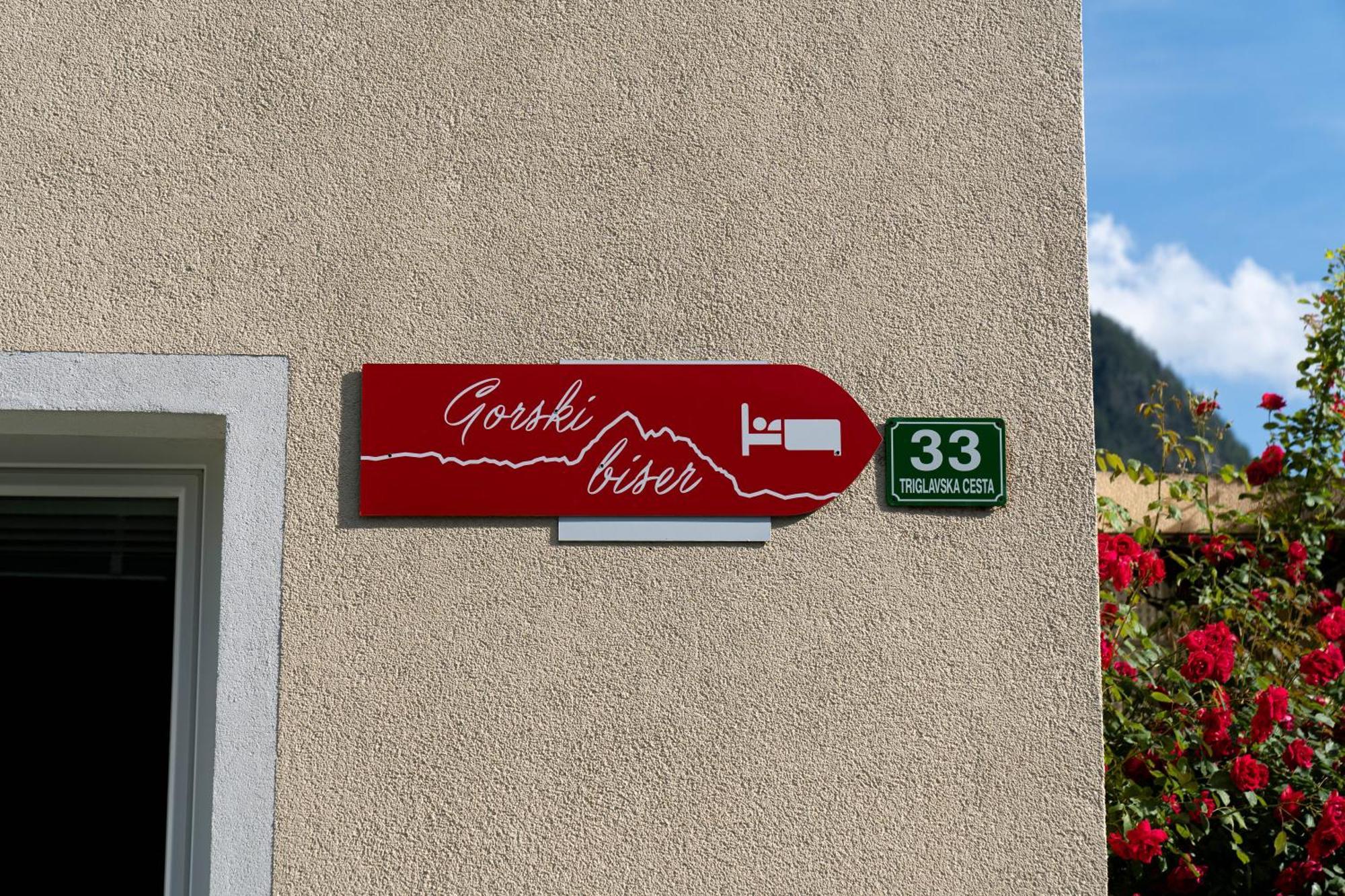 Gorski Biser Mojstrana Eksteriør bilde
